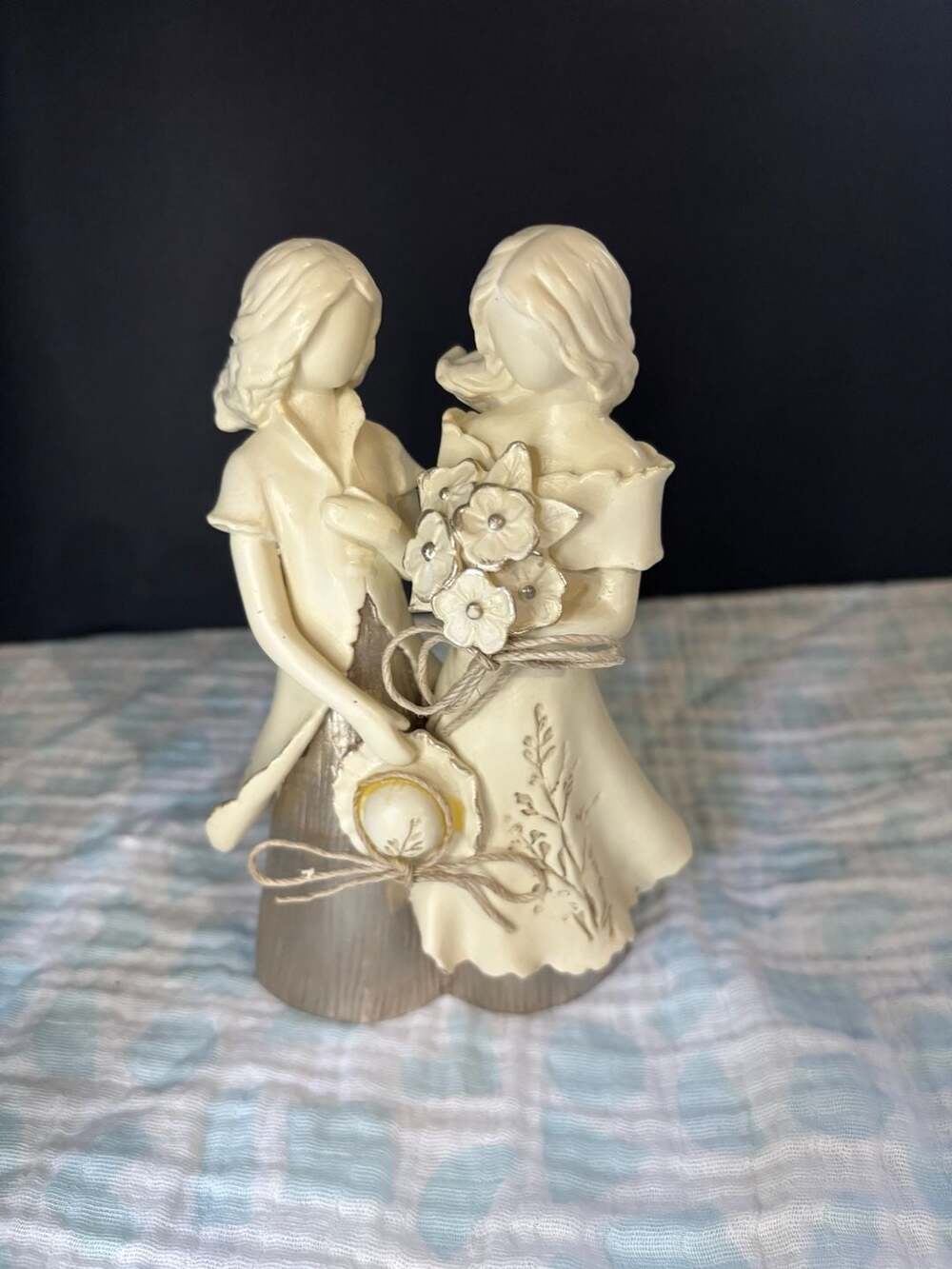 Enesco Foundations Like a Sister Resin Figurine 4022049